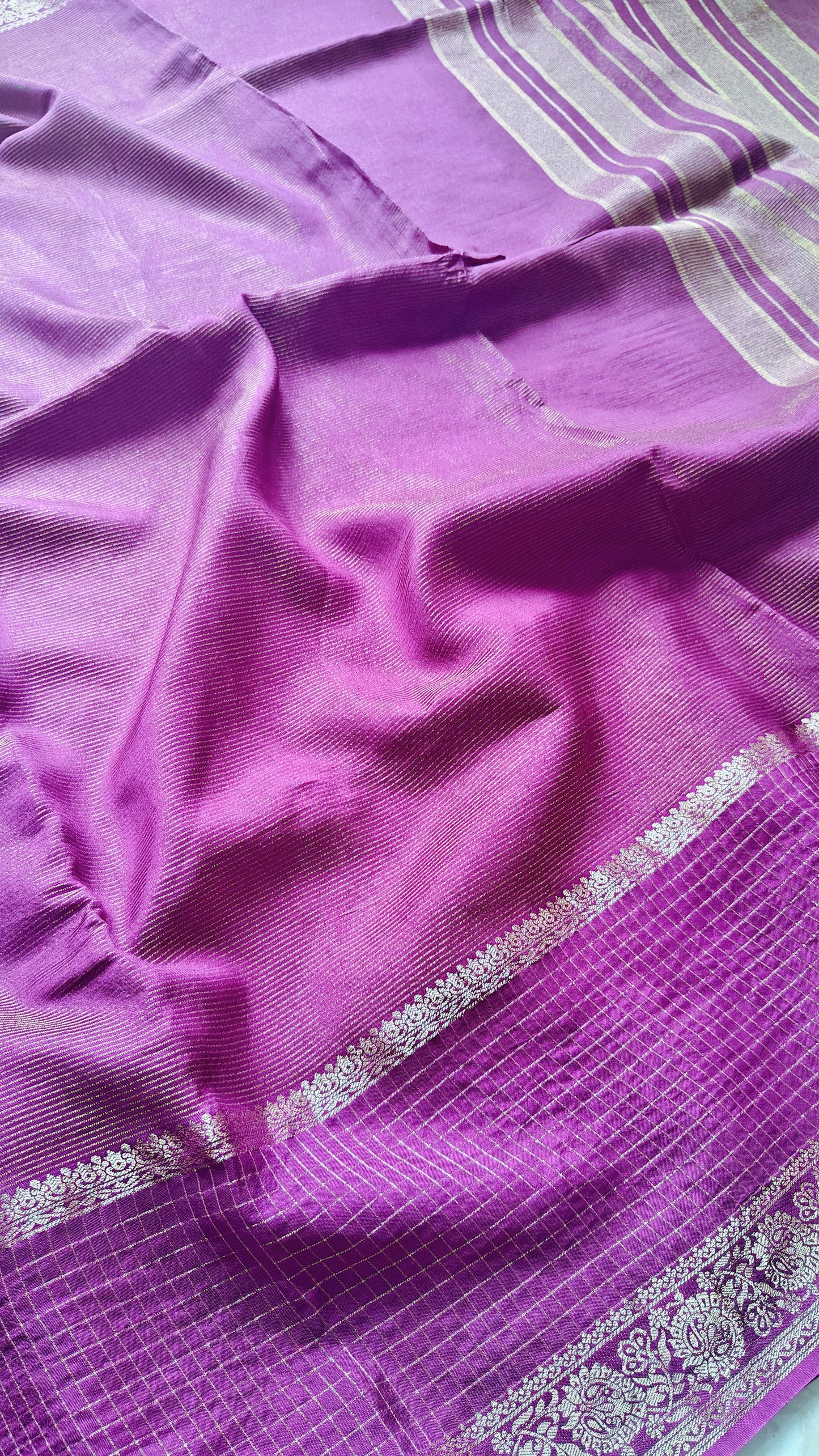 Deep Wine Pure munga silk