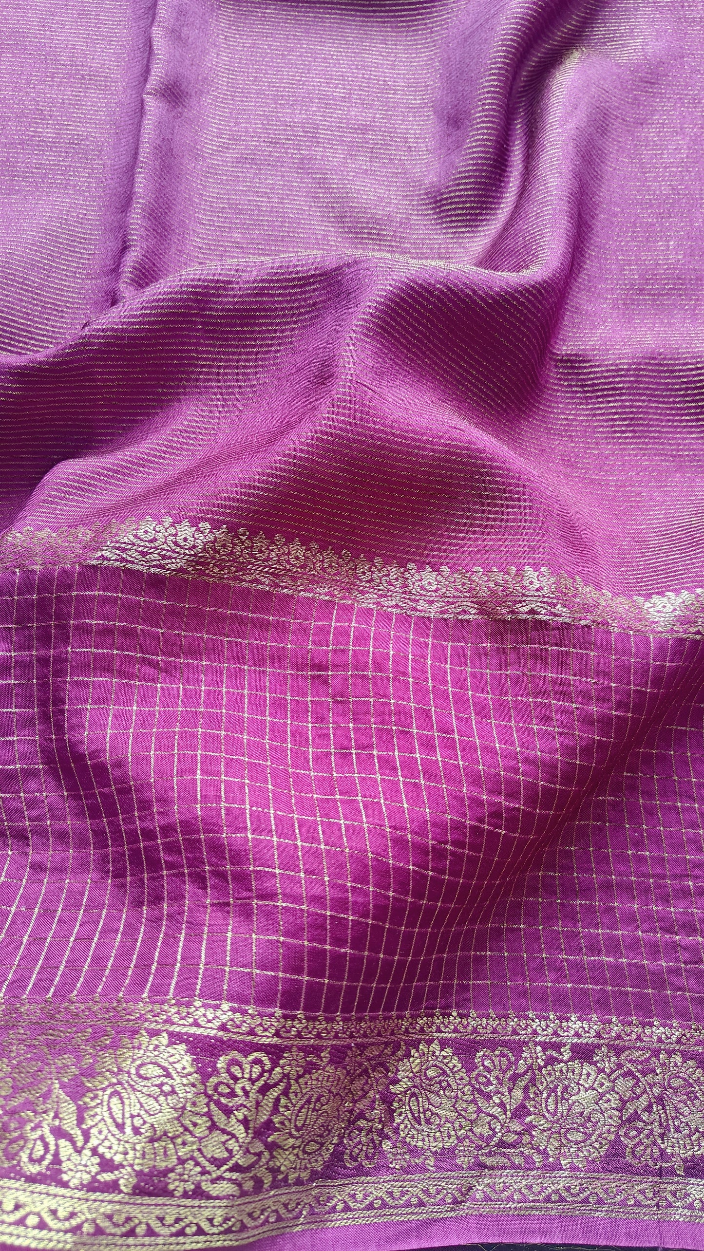 Deep Wine Pure munga silk