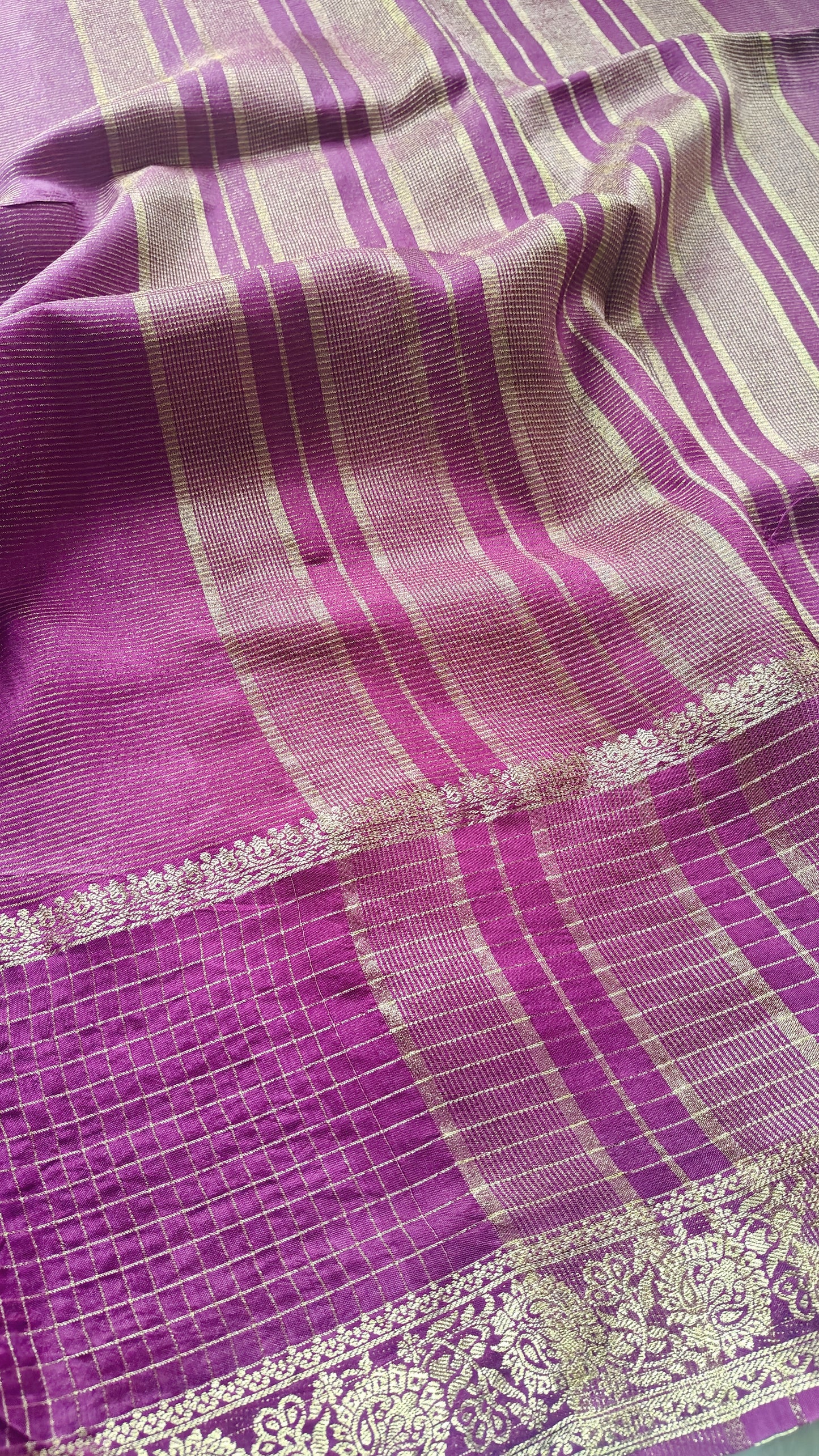 Deep Wine Pure munga silk